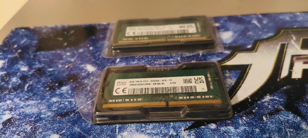 2 ADET. 8GB. DDR4 3200 MHZ. LAPTOP RAM. SİFİR KUTUSUNDA. - 2