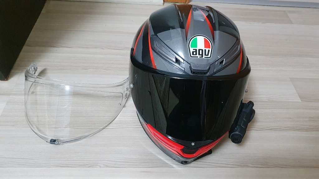 motor ekipman, kask eldiven kameralı intercom motorcu ceketi dizlik - 2