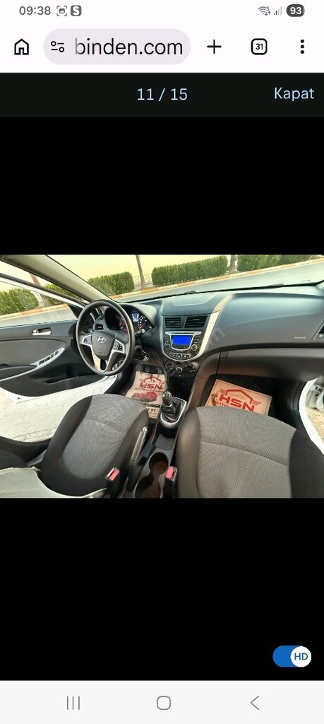 2012 Hundai AccentBlu 1.6 CRDI - 7
