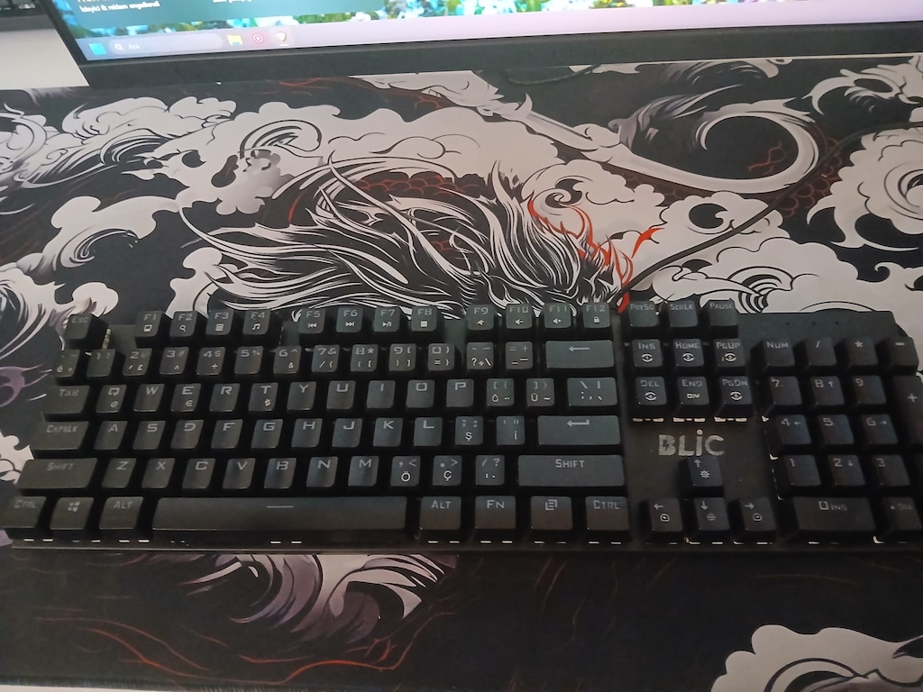 Blic Blue switch mekanik Rgb oyuncu klavyesi - 2