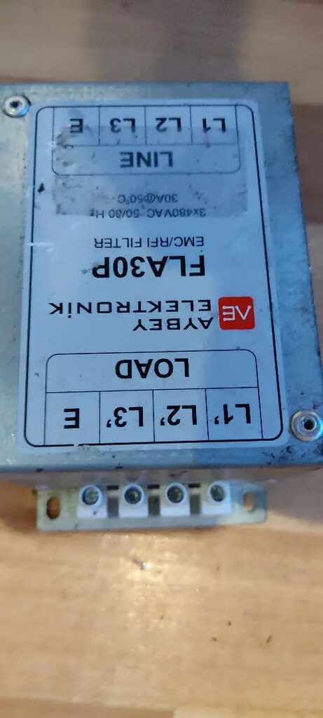 EMC Filtre 30A -FLA30P
Anlık yüksek voltaj koruyucu - 3