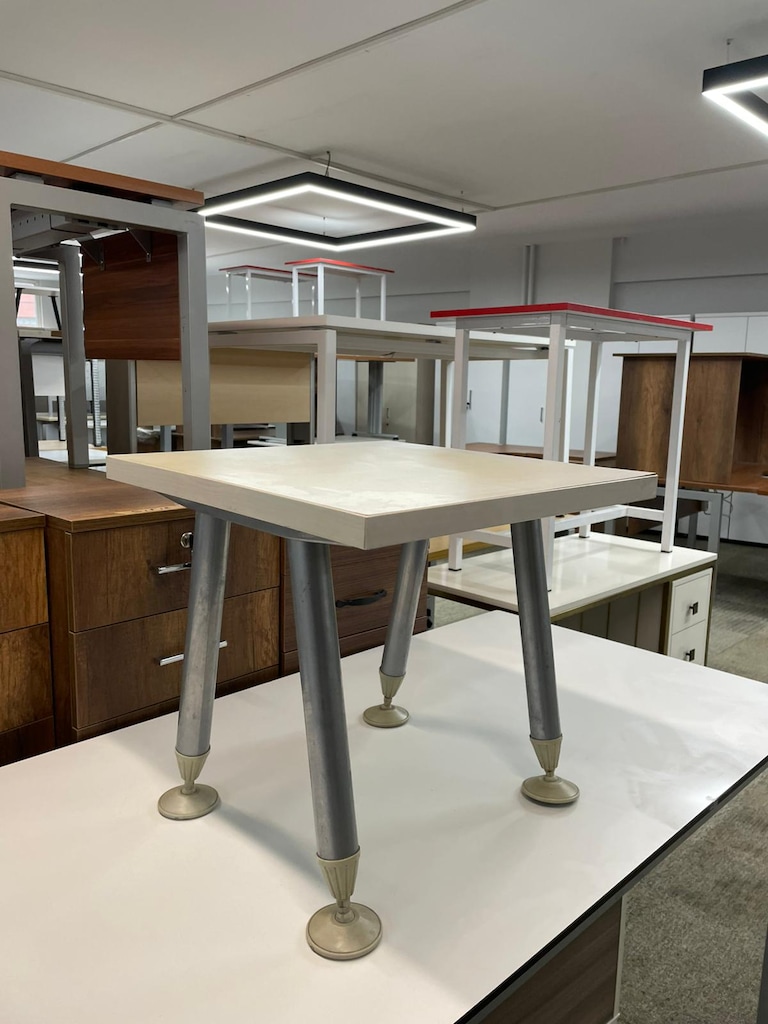 KLAS OFİS ÜSKÜDAR MEŞE METAL AYAKLI OFİS SEHPASI - 3