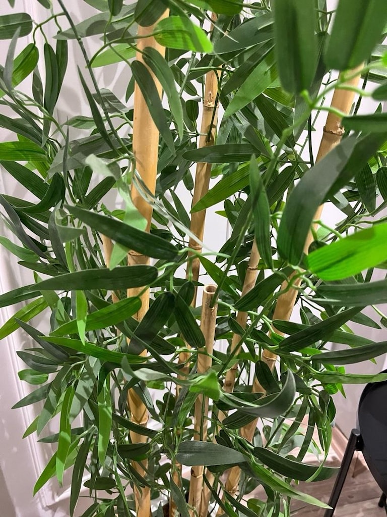 Salon ve balkon çiçeği yapay 135 cm bambu - 2