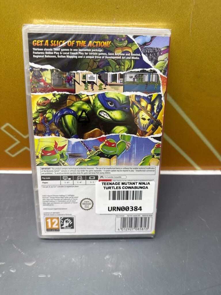 TEENAGE MUTANT NINJA TURTLES THE COWABUNGA COLLECTION NİNTENDO SIFIR - 2