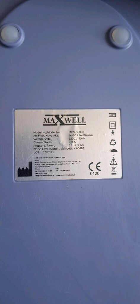 Macwel Kompresörlü hava makinesi AXD-301 (Kapaklı) - 2