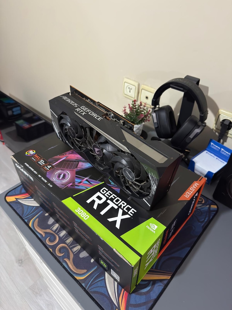 GIGABYTE RTX 3080 AORUS MASTER 10GB GDDR6X 320Bit Ekran Kartı - 5