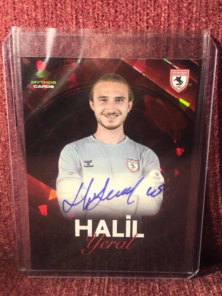 Halil Yeral samsunspor /5 ıslak imzalı - 2
