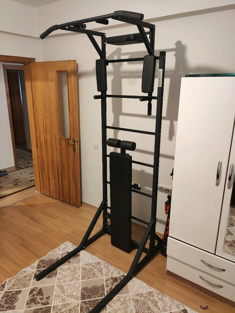 barfiks, dips, leg raise, bench - 7