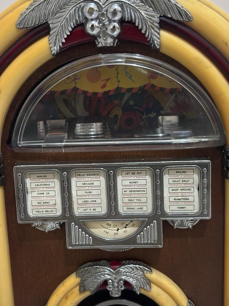 JUKEBOX VİNTAGE ANTİKA ORİJİNAL ÜRÜN RADYO - 5