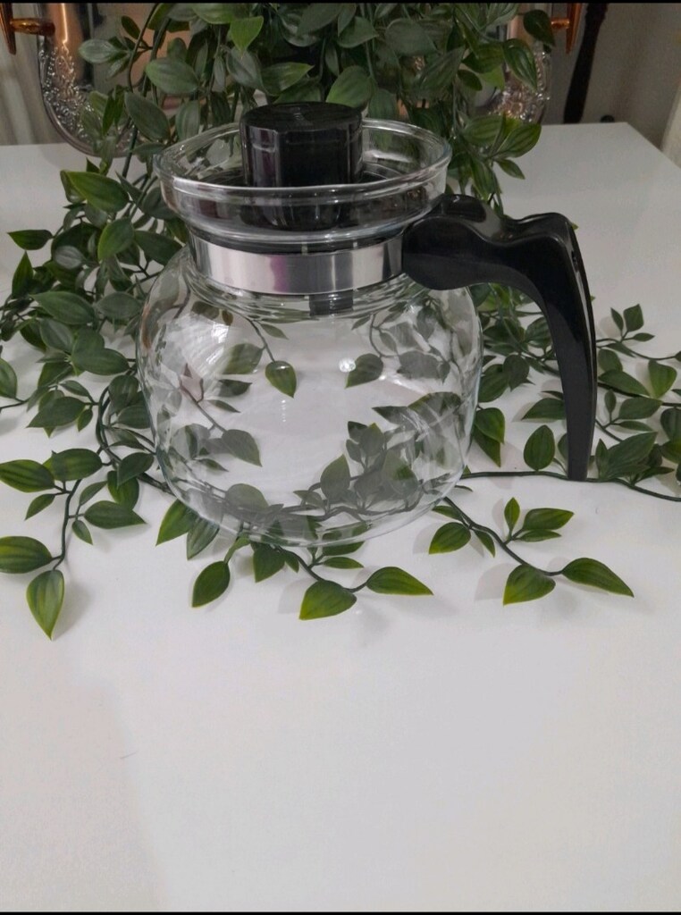 Cam demlik ısıya dayanıklı. Sıfır üründür - 3