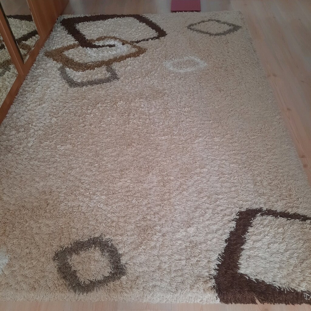shaggy hali temiz 185×230 tüylu yumusak - 2