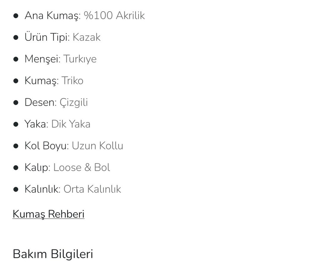 LCW fermuarlı dik yaka akrilik kazak - 4