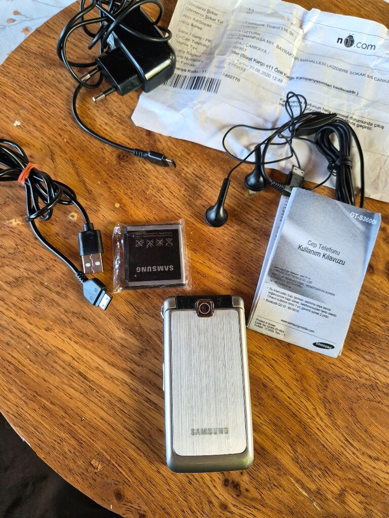 Samsung GT S3600i cep telelefon - 5