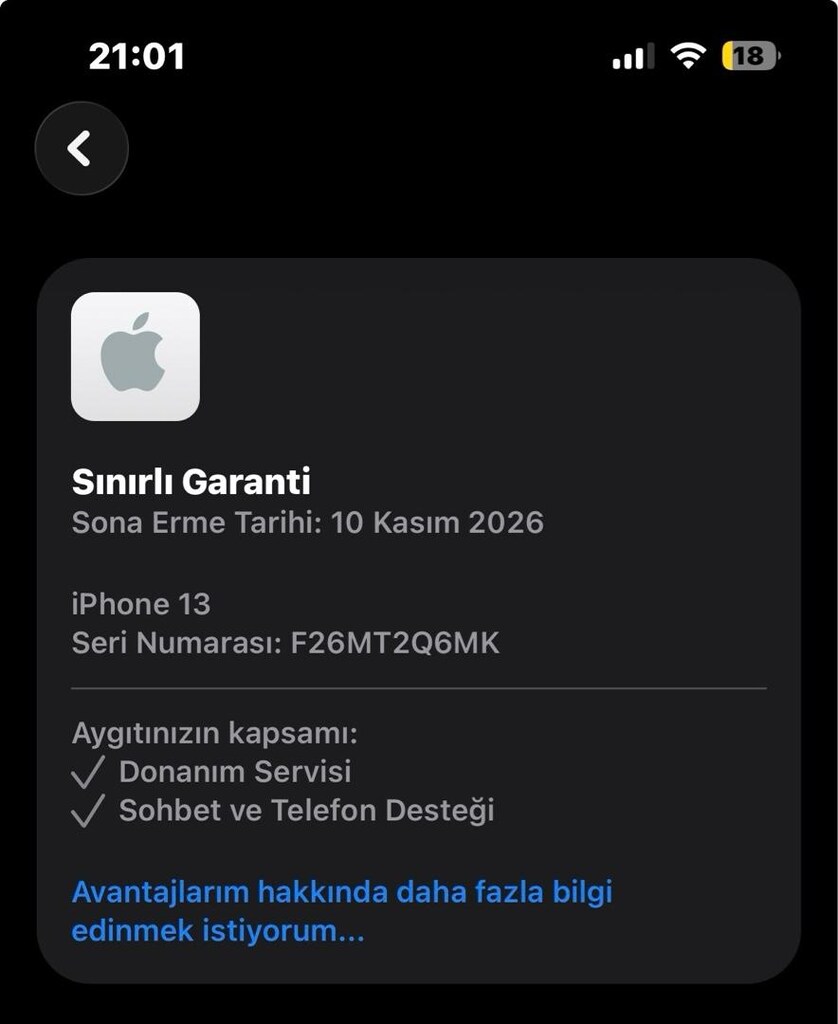 ıphone 13 - 128 gb siyah renk - 10