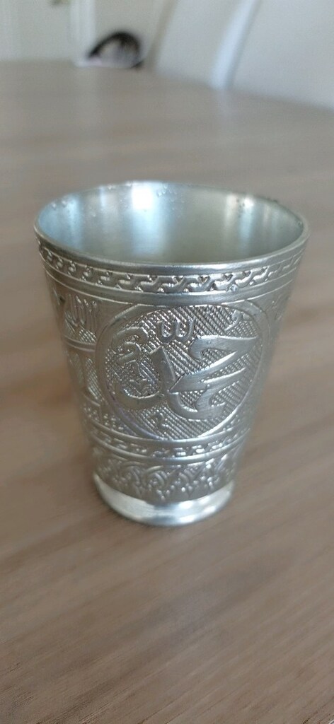 ESKİ ANTİKA BARDAK. - 2