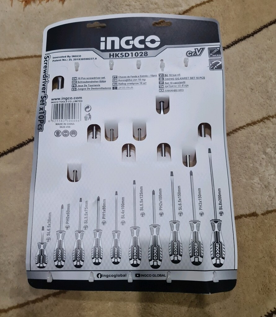 Ingco 10 Parça Tornavida Seti Sıfır - 3