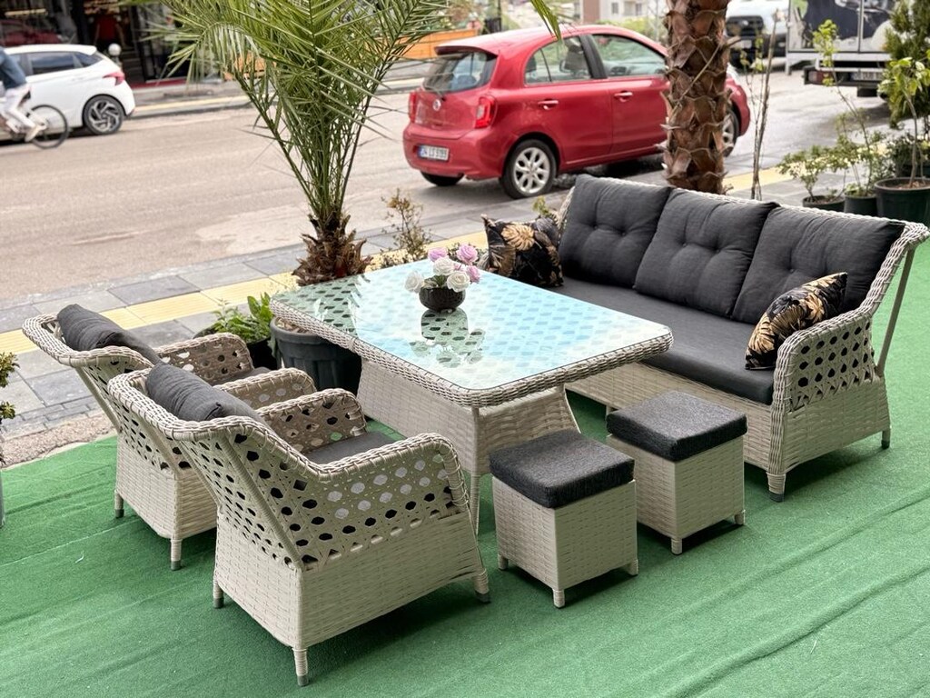 Rattan %100 aleminyum - 4