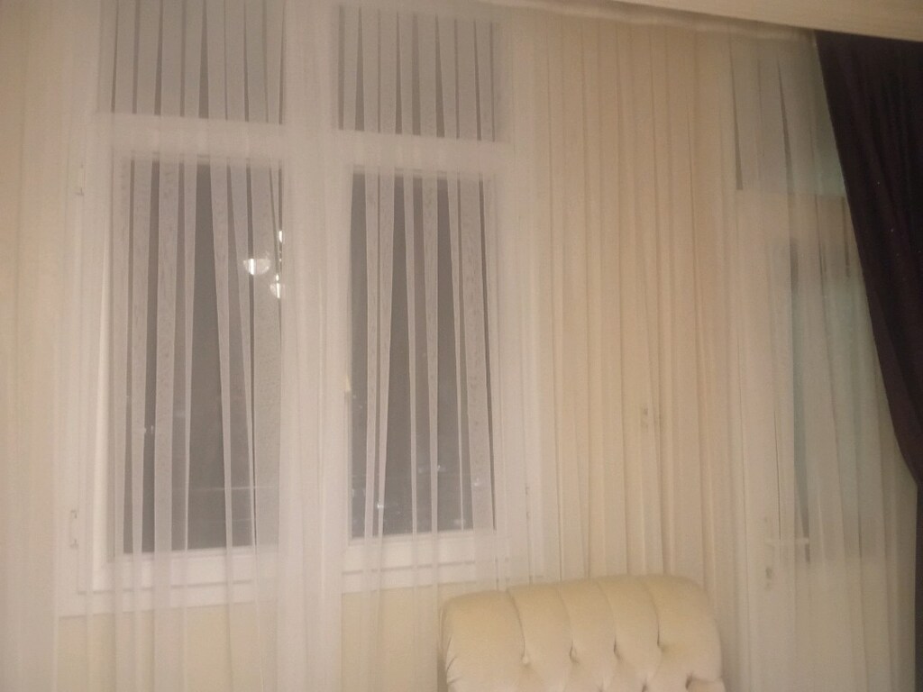 4 metre 20 cm enınde 2metre 55 cm boyunda yenı tul perde - 5