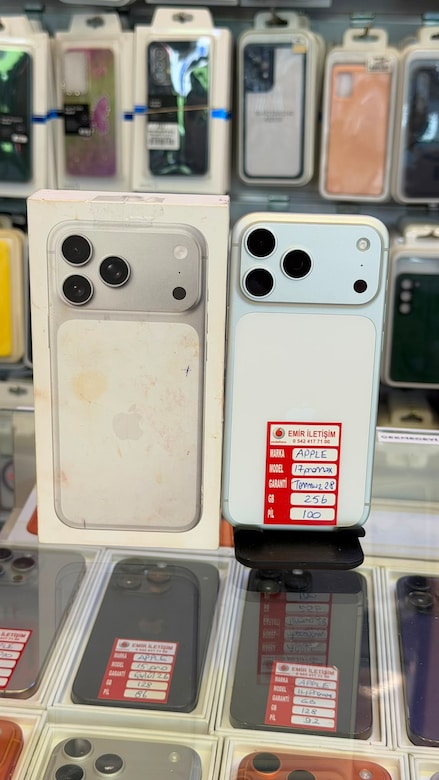 17 Pro max 256 gb 24 aya yakın apple garantili takasa açık - 8
