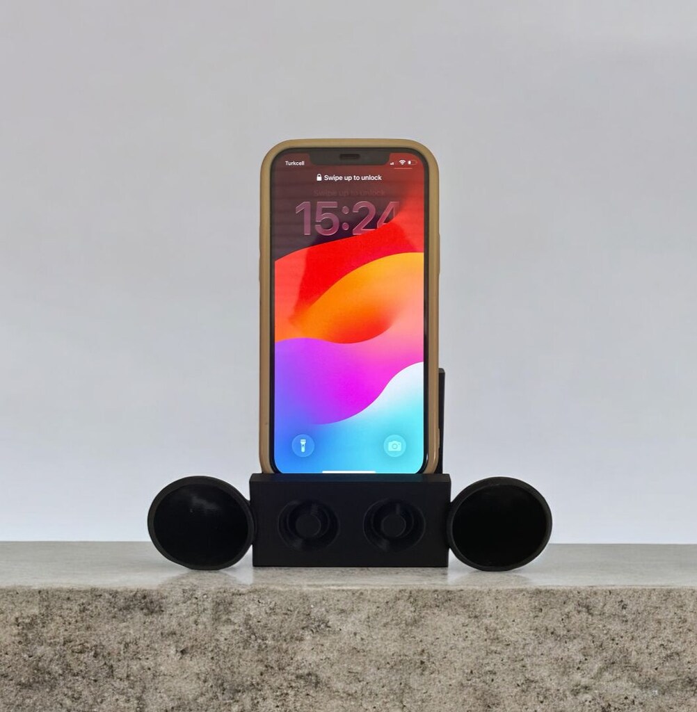 megafonlu telefon standı - 4
