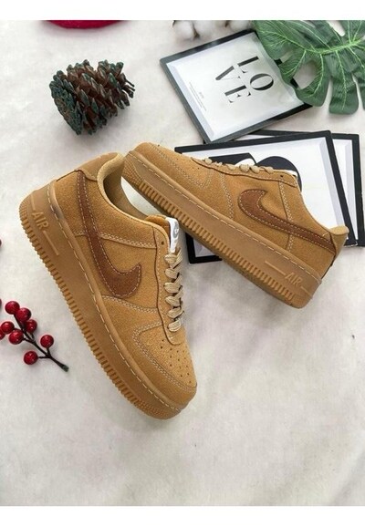 Nike Air Force Taba Spor Ayakkabı - 41