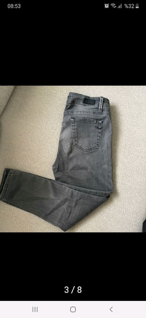 LTB Gri Kot Pantolon