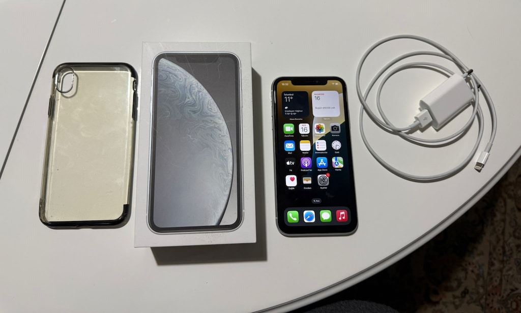 İphone XR Apple Beyaz, Kutulu indirimli en iyi kalite indirimli - 2