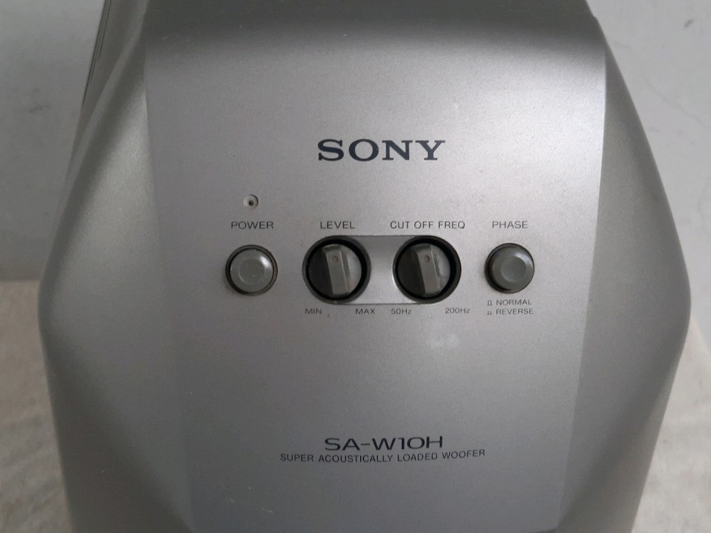 SONY SA-W10H AKTİF SUBWOOFER - 4