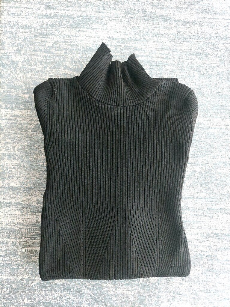 ROBİN dik yaka saran fitilli maxi elbise - 13