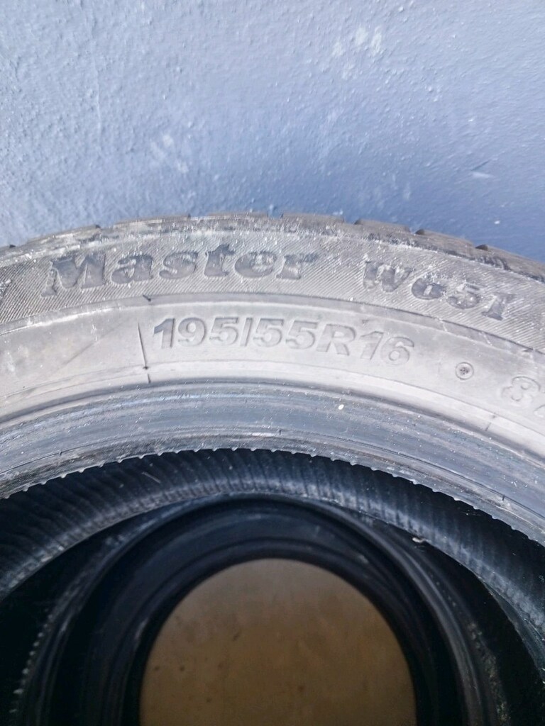 KIŞ LASTİKLERİ SIFIR AYARINDA 16 jant lastik 195/55/16 - 8