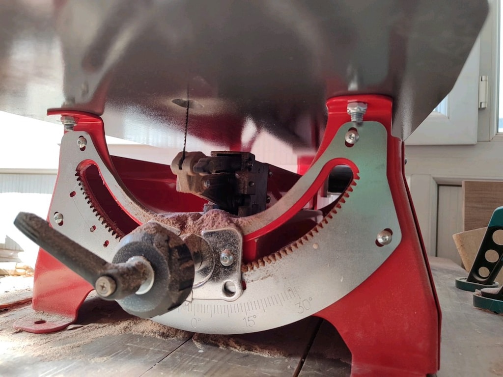 Roxwood 0292 değişken hızlı açılı kıl testere dekupaj makinası 560 mm - 9