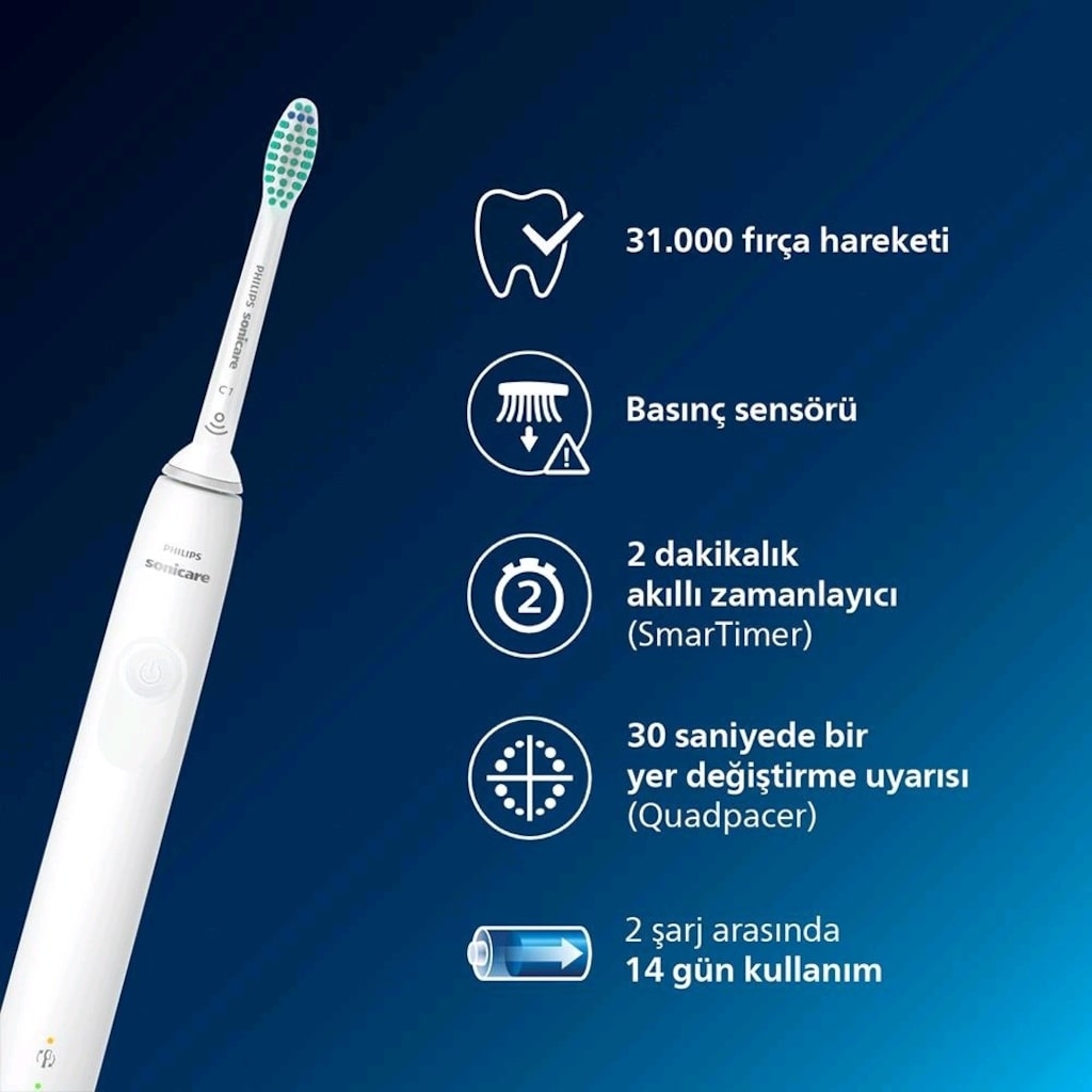 Philips Sonicare 3100 Şarjlı Diş Fırçası - 3
