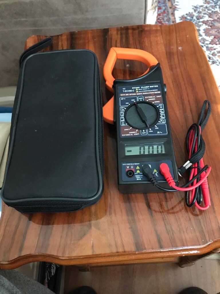 DİJİTAL DT266 CLAMPMETER ÖLÇÜ ALETİ - 7