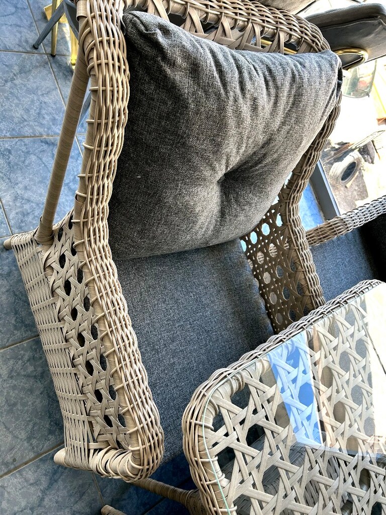 bahçe balkon takmı rattan - 4