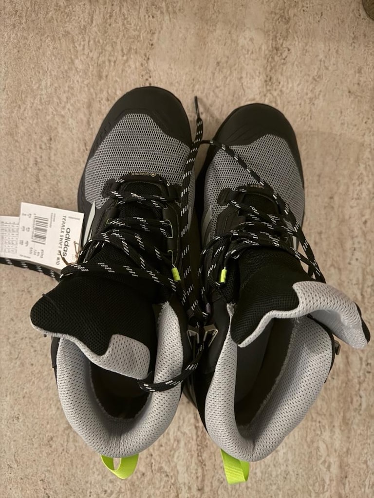adidas Terrex Swift R3 Mid Gore-Tex Erkek Siyah Outdoor Bot - 4