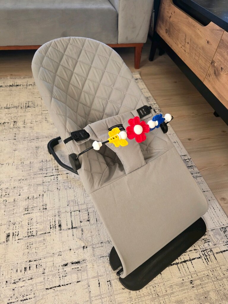 Merfbaby katlanır 3 kademeli oyuncaklı ana kucağı - 5