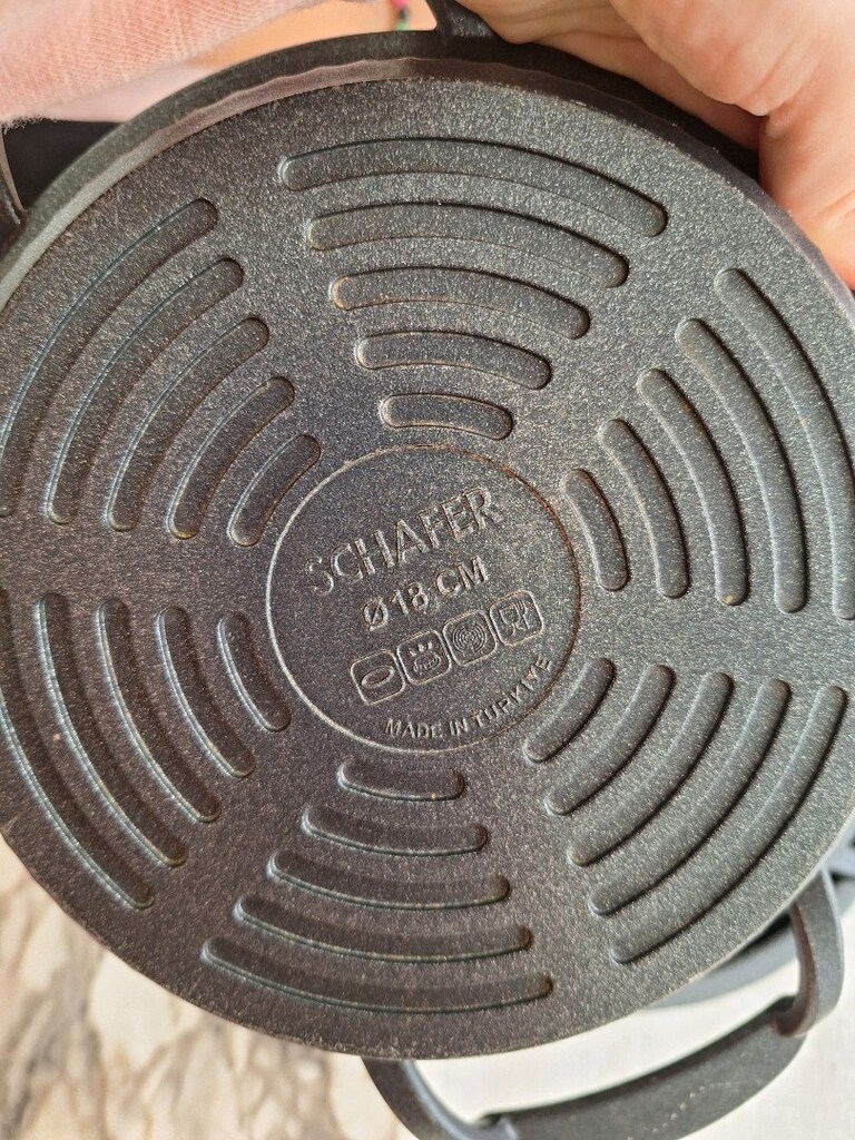 schafer demir döküm 3lu sahan tava - 2