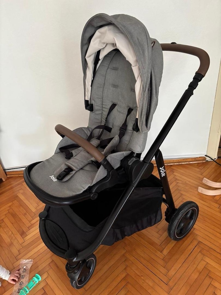 Joie versatrax bebek arabası ve Joie i-snug 2 ana kucağı - 3