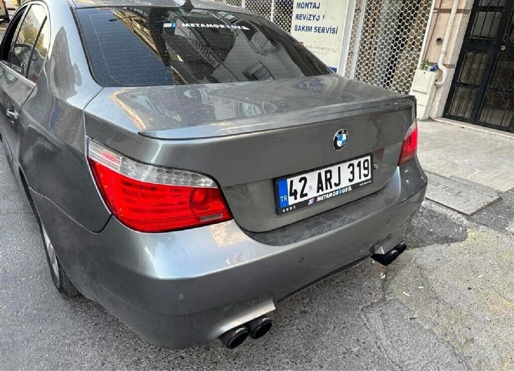 E60 bagaj spoiler sıfır - 5