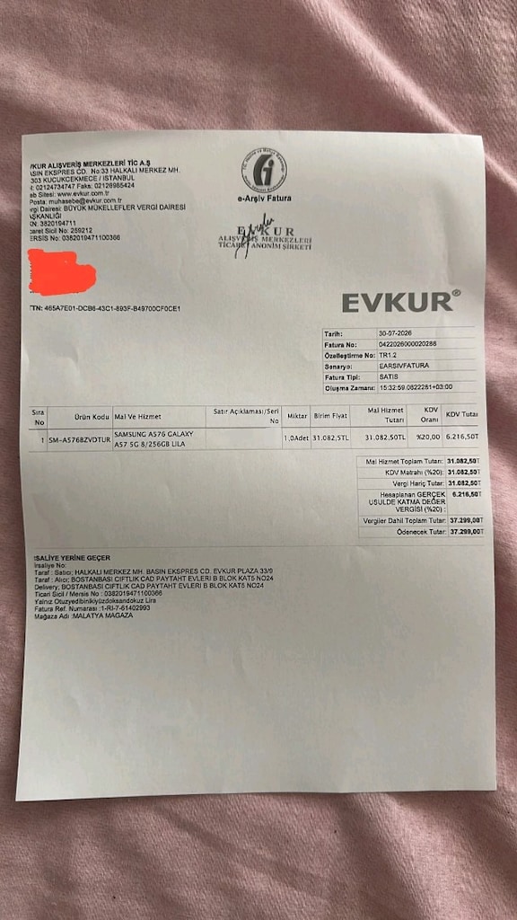 SIFIR SAMSUNG GALAXY A57 5G 256GB LİLA - 3