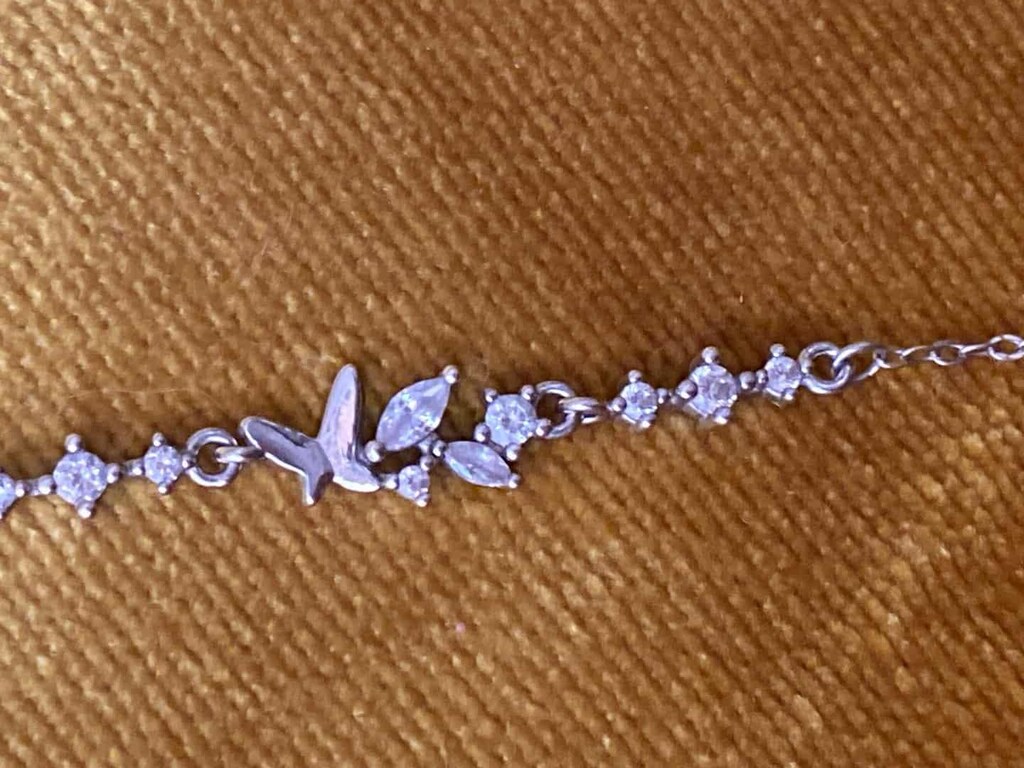 Gümüş Taşlı Bileklik - 5