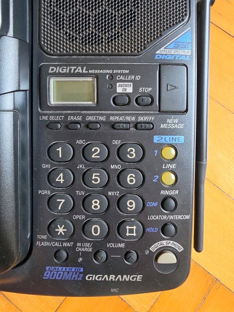 Panasonic KX-TC1890B Telsiz Telefon - 2
