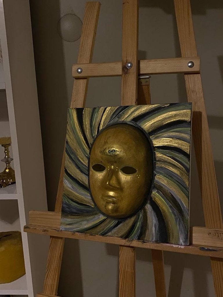 3D Maskeli tasarım tablo - 2