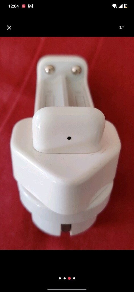 Nadir Vintage Apple A1360 Çift AA Pil Şarj Cihazı. - 4