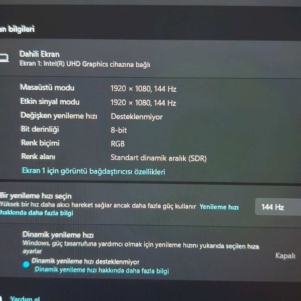 MONSTER TULPAR / RTX2060 / 16 RAM + SSD / İ7 İŞLEMCİ / 144 HZ EKRAN / - 8