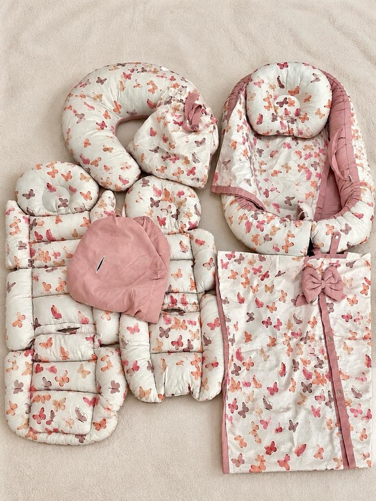 bebek babynest ve bebek arabası takımı