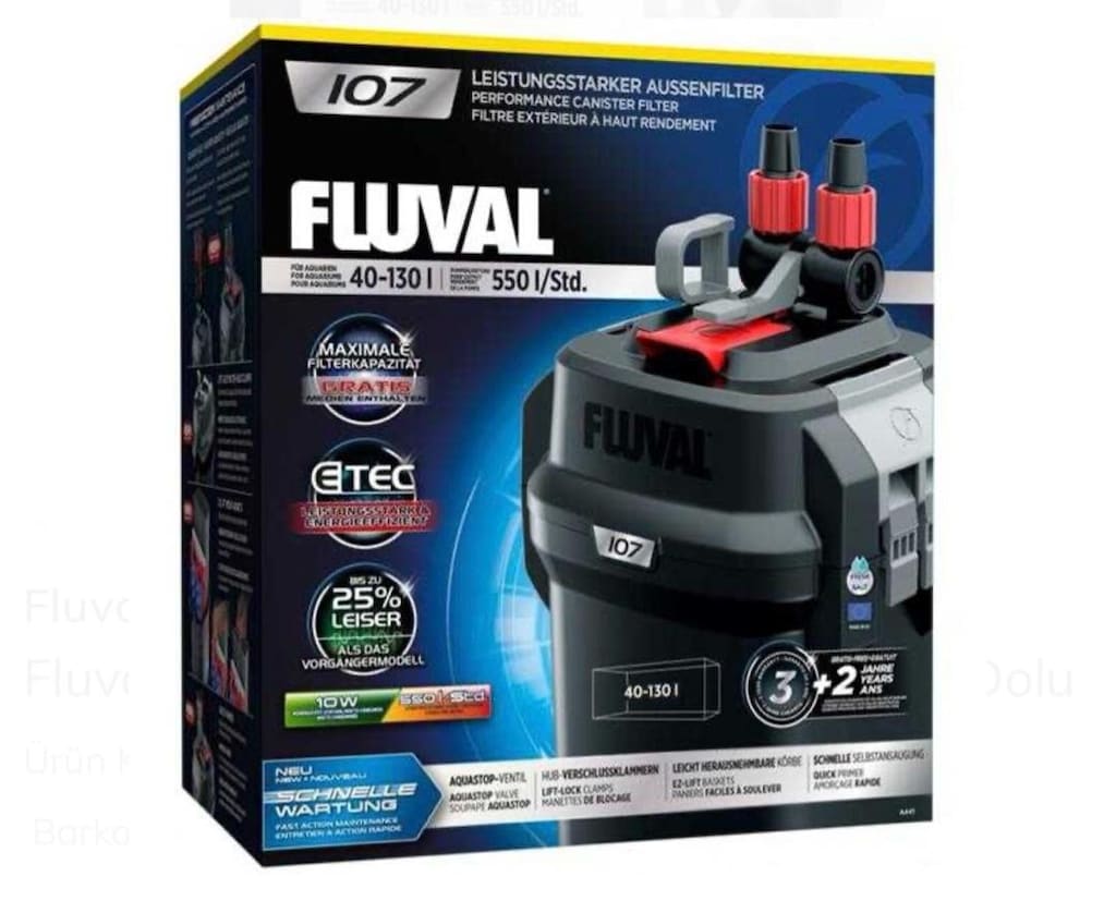 SIFIR FLUVAL 107 DİŞ FİLİTRE-200L AKVARYUMA KADAR-KOMPLE SET - 2