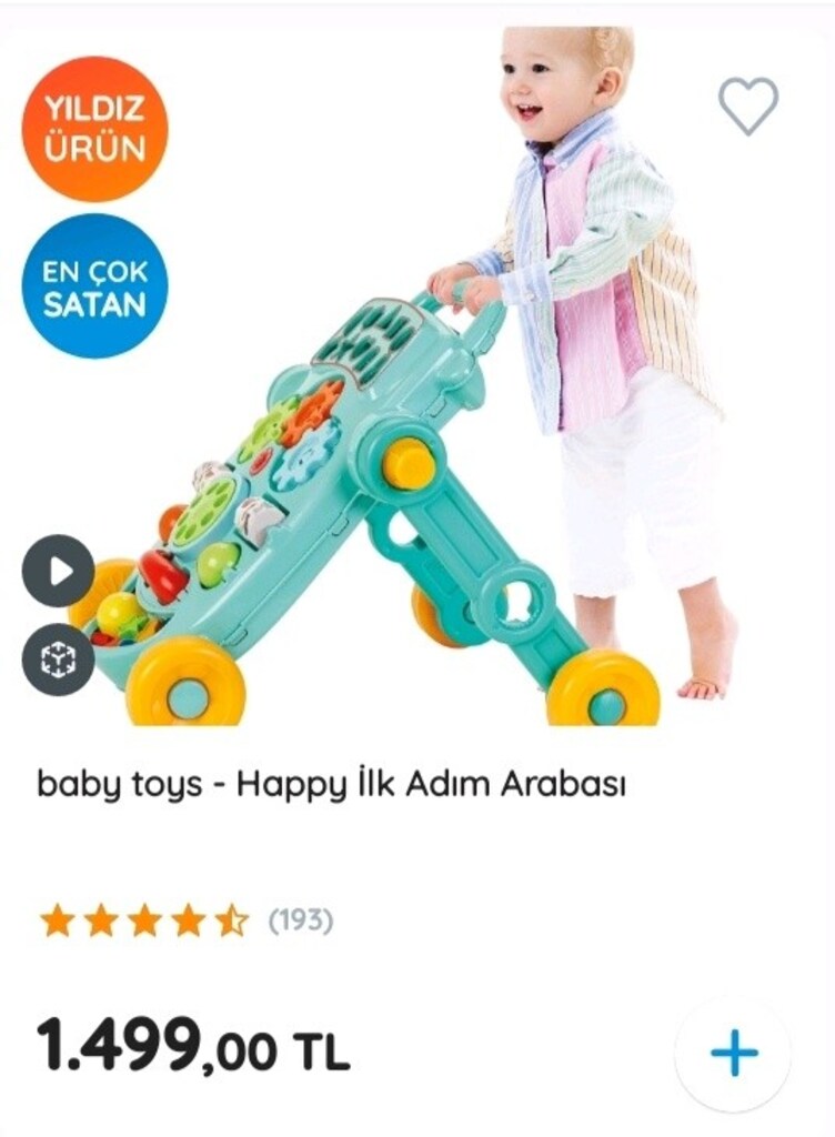İlkadım arabası/Yürüme arkadaşı - 5