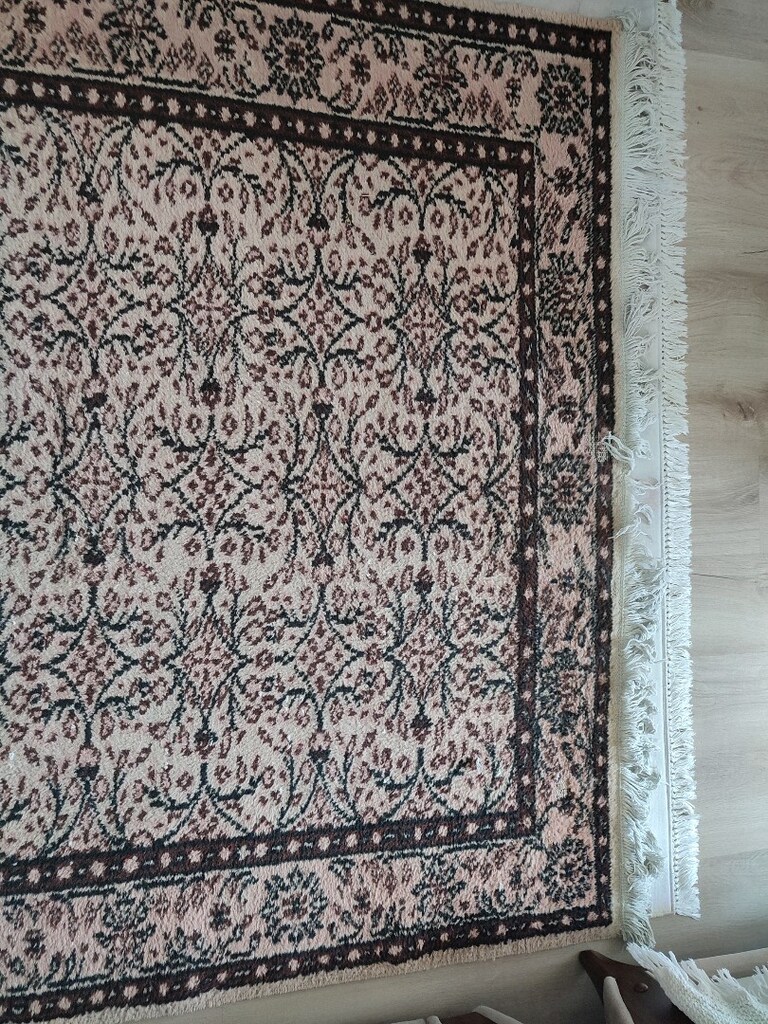 Tarihi El Dokuması halı 6 metre yıkanmış tertemiz - 3
