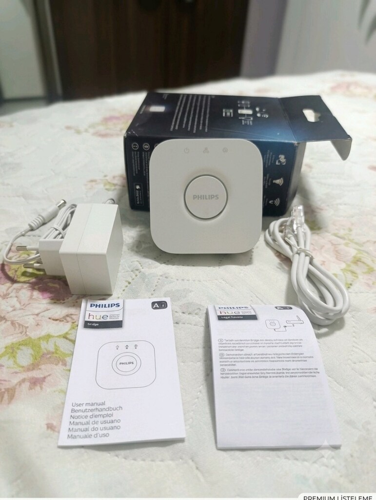 Sıfır Ayarında / Kutulu Philips Hue Bridge v2.1 (Matter Destekli) - 8